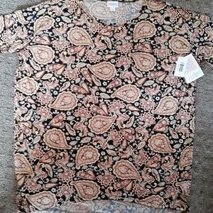 Lularoe Irma M nwt hi lo top